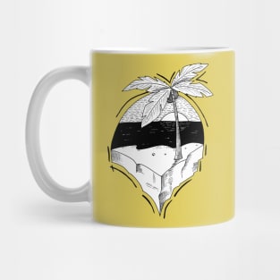 Sunset,Beach,Palmtree Mug